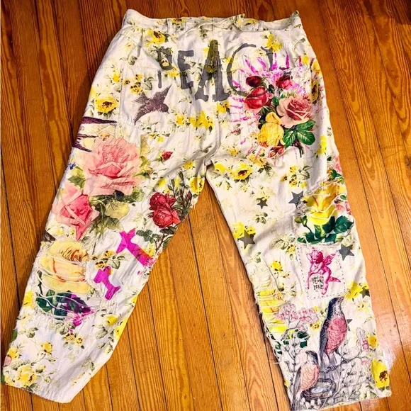 MAGNOLIA PEARL FLORES MINER PANTS # 427 - Picture 2 of 6